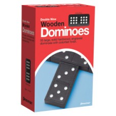 Dominoes: Double Nine Wooden Dominoes